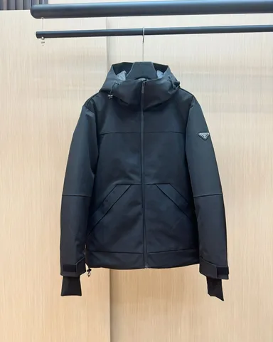 Prada Hooded Down Jacket