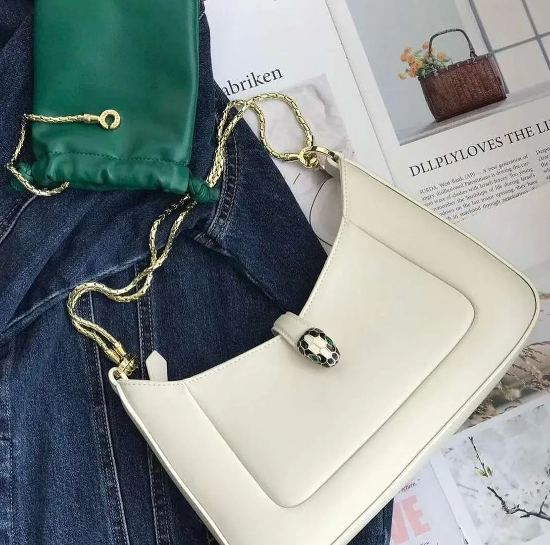Bulgari Alexander structured crossbody photo 1