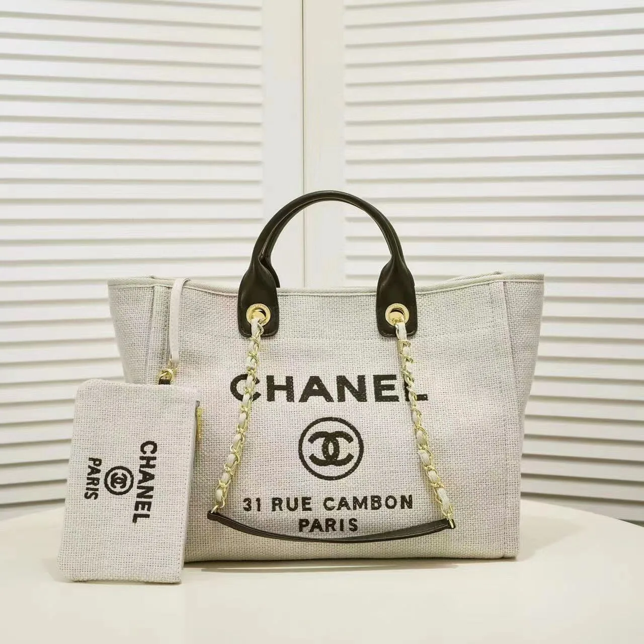 Chanel Deauville Tote photo 1