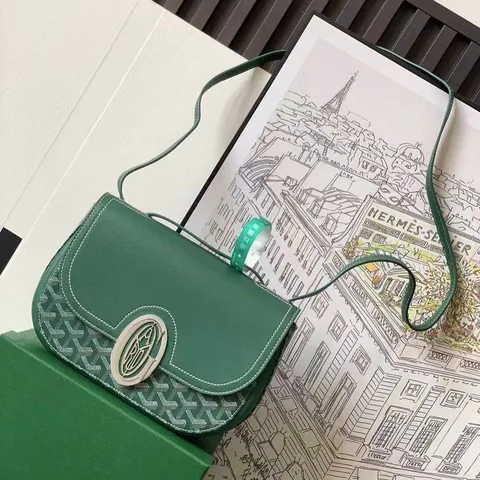 Goyard Saddle Crossbody Bag