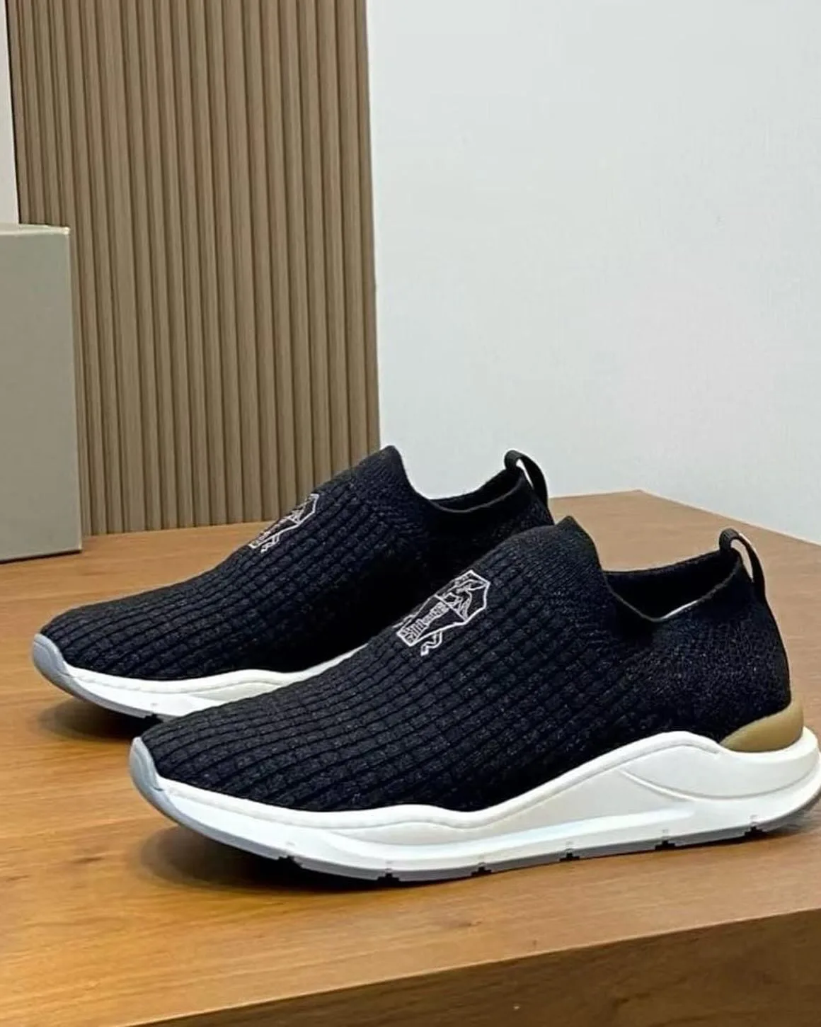 Brunello Cucinelli Knit Slip-On Sneaker photo 1
