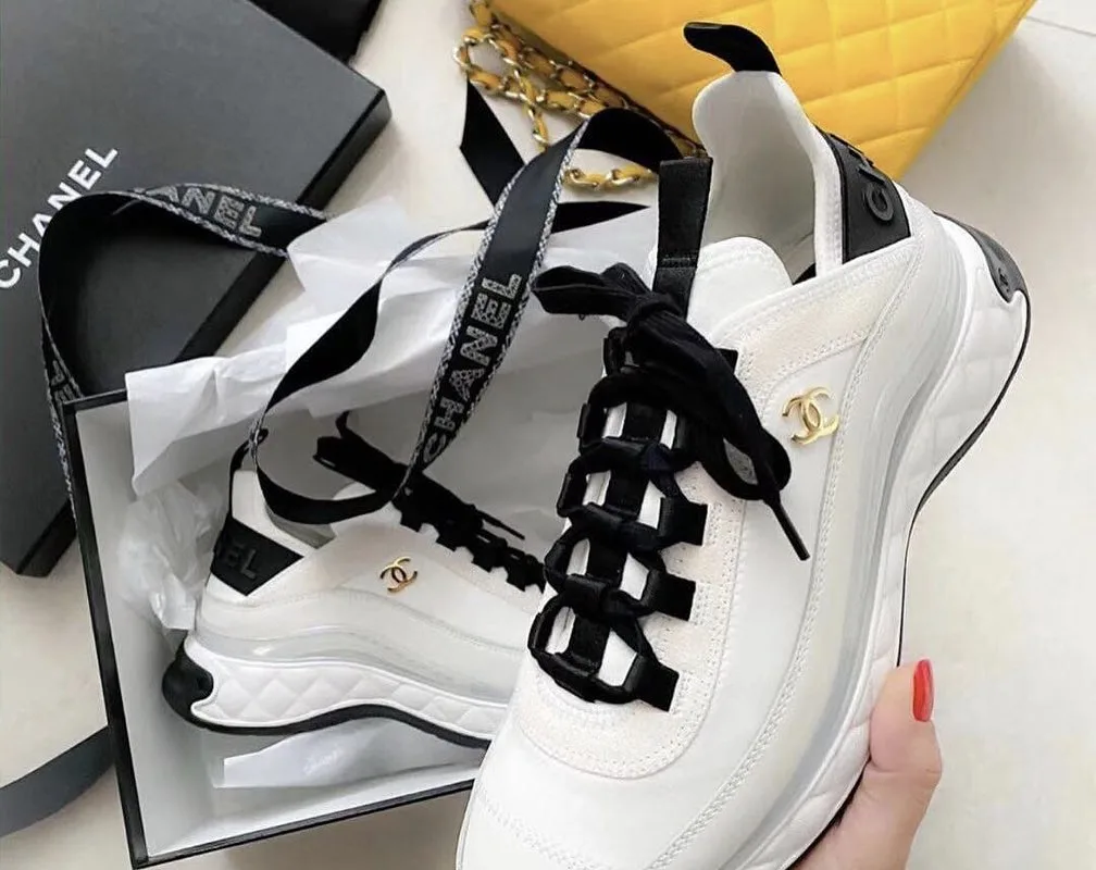 Chanel chunky runner sneaker photo 3