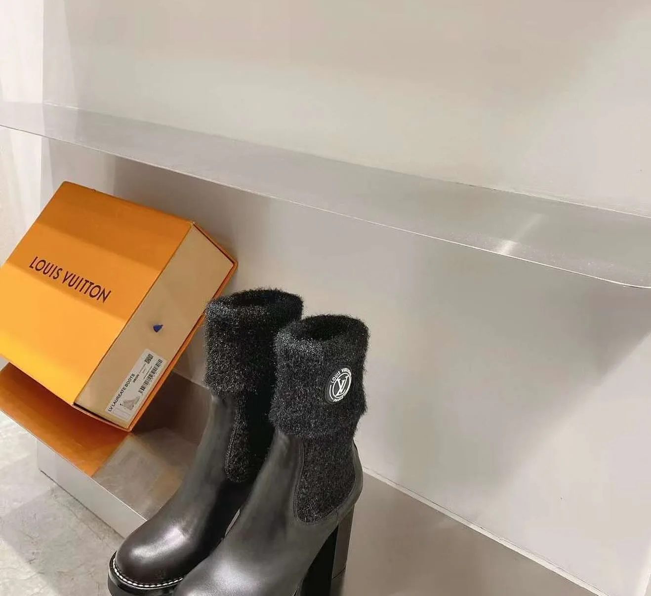 Louis Vuitton knit ankle boot photo 1
