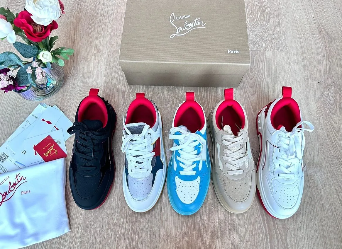 Christian Louboutin Red Sole Sneaker photo 1